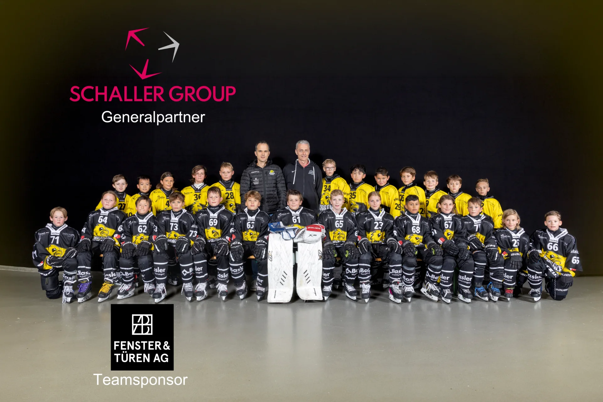 Teamfoto U12 Young Eagles