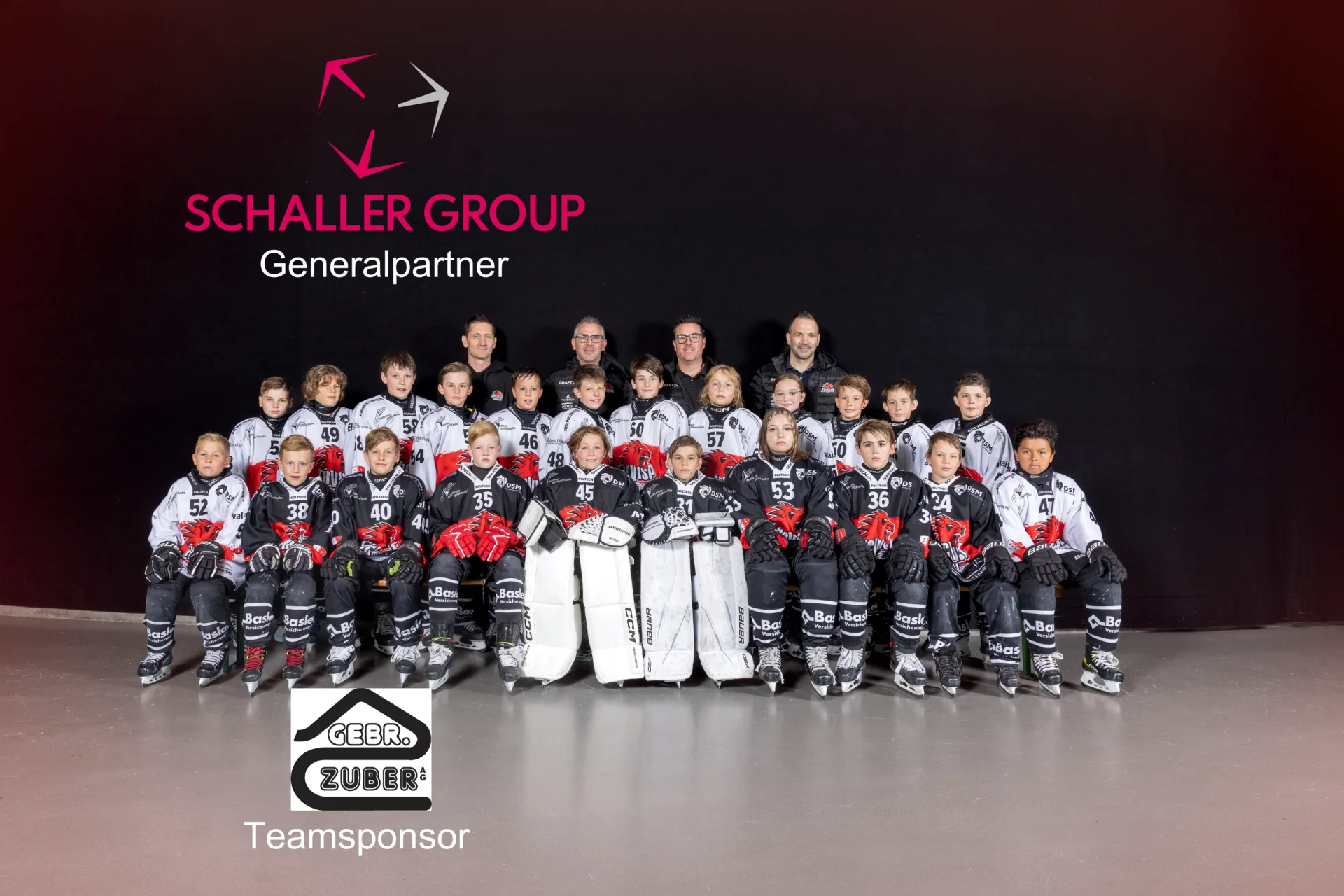 Teamfoto U12 Young Lions